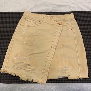 Free People Parker Wrap Skirt